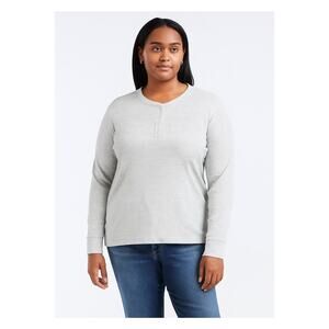 Levi's Women's Jakob Henley Grey Size - XXL
